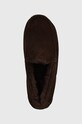 UGG mocasini din piele intoarsa Ascot maro 1101110.DDC