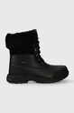 UGG śniegowce skórzane Butte syntetyczny czarny 5521.BLK