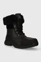 Δερμάτινες μπότες χιονιού UGG Butte μαύρο