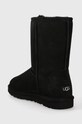 Cipők UGG velúr hócipő Classic Short 5800.BLK fekete