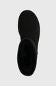 UGG śniegowce zamszowe Classic Short czarny 5800.BLK