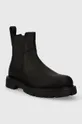 Vagabond Shoemakers magasszárú cipő velúrból CAMERON fekete