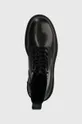 μαύρο Δερμάτινες μπότες πεζοπορίας Vagabond Shoemakers CAMERON