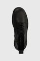 fekete Vagabond Shoemakers bőr cipő CAMERON