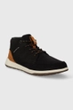 Caterpillar sneakersy zamszowe QUEST MID czarny