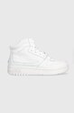 Fila sneakers din piele FXVENTUNO înalt alb FFM0156