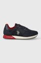 Αθλητικά U.S. Polo Assn. NOBIL συνθετικό σκούρο μπλε NOBIL011M.CNH1