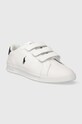 Polo Ralph Lauren sneakers din piele Hrt Crt 3Str 809913461001.100 alb AW23
