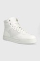 Кожаные кроссовки Michael Kors Barett 42F3BRFE5L.085 белый AW23