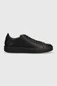 Αθλητικά Guess PARMA LOGO επικαλυμμένο δέρμα μαύρο FM8PBL.LEA12.BLACK