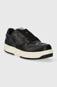Guess sneakersy ANCONA 4G FM8ANG.LEA12.COAL czarny AW23