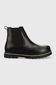 Шкіряні черевики Birkenstock Highwood лицьова шкіра чорний 1025764