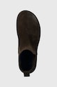 Birkenstock sztyblety zamszowe Highwood brązowy 1025726