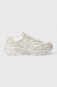 Armani Exchange sneakersy imitacja zamszu biały XUX188.XV775.T063