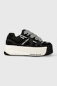 Naked Wolfe sneakersy Slide tekstylny czarny Slide.Black