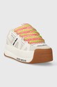 Naked Wolfe sneakers Slide Slide.White alb AW23