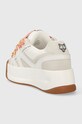 Încălțăminte Naked Wolfe sneakers Slide Slide.White alb
