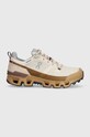 Topánky On-running Cloudwander Waterproof textilný béžová 7398056
