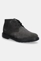 Geox pantofi inalti de piele U OTTAVIO B elegant gri U16DCB.00022.C6372
