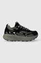 The Mercer Brand sneakersy The Re-Run MAX Nubuck tekstylny czarny ME233004.958