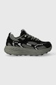The Mercer Brand sneakersy The Re-Run MAX Nubuck tekstylny czarny ME233004.958