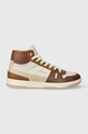 The Mercer Brand sneakers din piele The Brooklyn High înalt maro ME233014.156