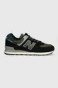 nero New Balance sneakers U574KBG Uomo