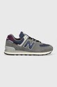New Balance sneakersy U574KGN tekstylny szary U574KGN
