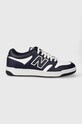 New Balance sneakers din piele BB480LHJ piele bleumarin BB480LHJ