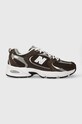 Tenisky New Balance MR530CL semišová koža hnedá MR530CL