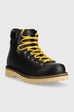 Diemme ghete din piele Roccia Vet DI23FWRVM.I01L007BLK negru AW23