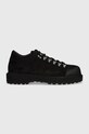 Diemme pantofi de piele întoarsă Cornaro piele întoarsă negru DI23FWCOM.F02S006BLK