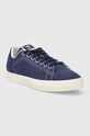 Замшевые кроссовки adidas Originals STAN SMITH ID2046 тёмно-синий AW23