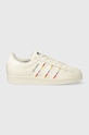 Δερμάτινα sneakers adidas Originals x Rich Mnisi, Superstar Pride Rm μικρό μπεζ ID7493