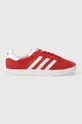 κόκκινο Δερμάτινα αθλητικά παπούτσια adidas Originals Ανδρικά