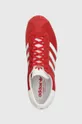 red adidas Originals leather sneakers Gazelle 85