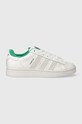 Кожени маратонки adidas Originals Campus 00s гладка кожа бял ID2067
