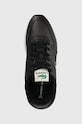 Lacoste sneakersy skórzane LINETRACK 2231 SMA czarny 46SMA0012