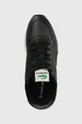 μαύρο Δερμάτινα αθλητικά παπούτσια Lacoste LINETRACK 2231 SMA