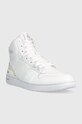 Lacoste sneakersy skórzane L001 MID 223 3 SMA 46SMA0032 biały AW23