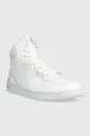 Δερμάτινα αθλητικά παπούτσια Lacoste L001 MID 223 3 SMA λευκό