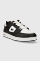 Шкіряні кросівки Lacoste COURT CAGE 223 3 SMA 46SMA0091 чорний AW23