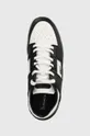 μαύρο Δερμάτινα αθλητικά παπούτσια Lacoste COURT CAGE 223 3 SMA