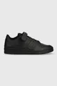 adidas Forum Low Triple Black pelle rivestita nero GV9766