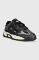 adidas Originals sneakersy skórzane Niteball ID8067 czarny AW23