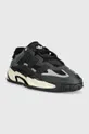 Δερμάτινα αθλητικά παπούτσια adidas OriginalsNiteball μαύρο