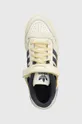 béžová Kožené sneakers boty adidas Originals Forum 84 Low