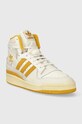 adidas Originals sneakersy skórzane Forum 84 Hi IG0053 beżowy AW23