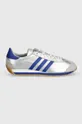 adidas Originals leather sneakers Country OG silver