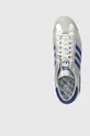 silver adidas Originals leather sneakers Country OG